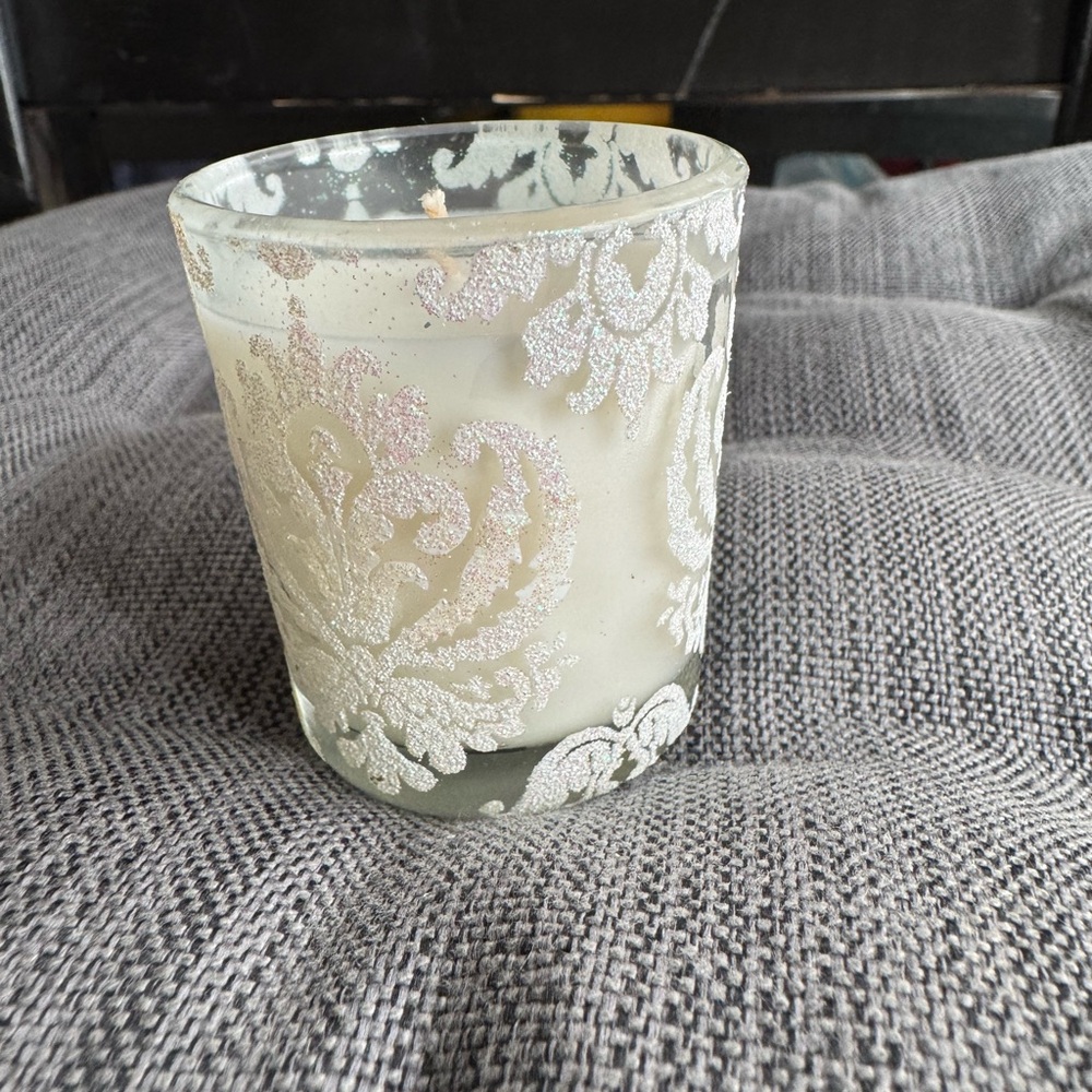 New Votive Glitter Candle